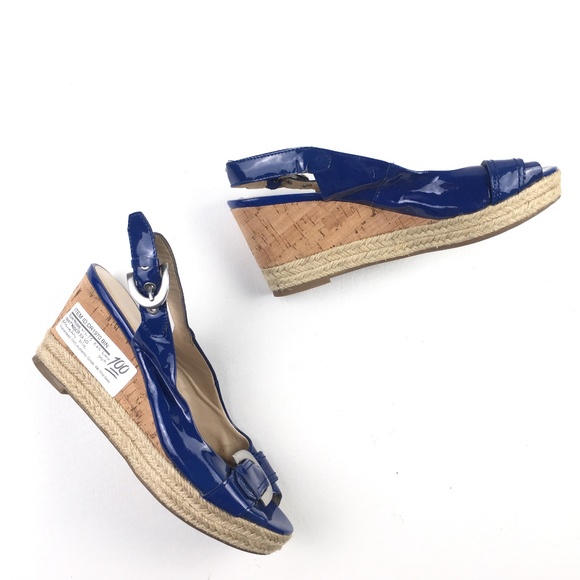 Franco Sarto Espadrille Wedge Sandals DR01970 - Picture 1 of 7